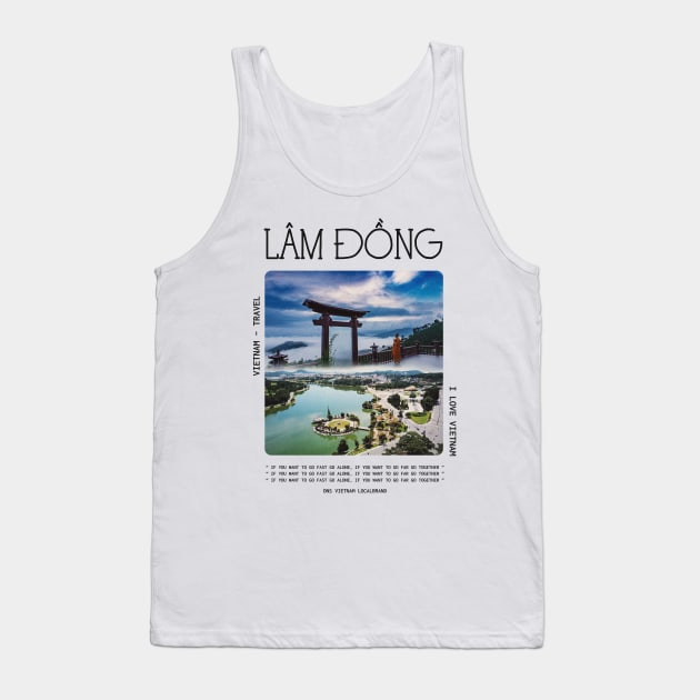 Lam Dong Tour VietNam Travel Tank Top by DNS Vietnam LocalBrand